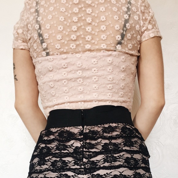 Pink crop top - Picture 2 of 4